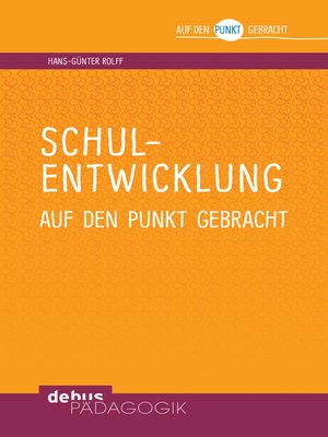cover image of Schulentwicklung auf den Punkt gebracht